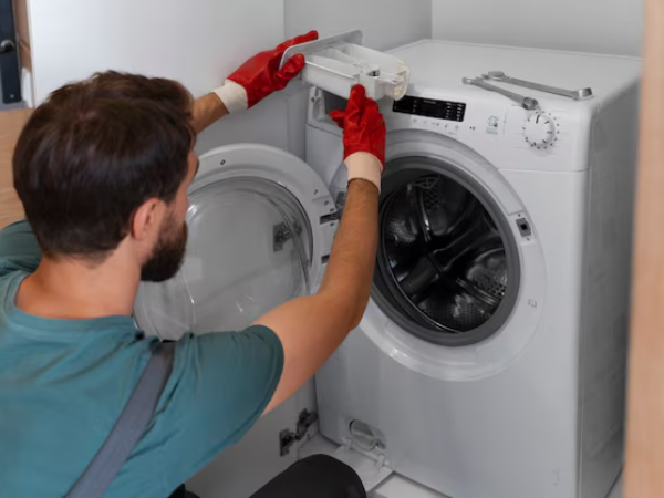 Front-load washing machine service